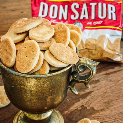 Galletas Don Satur Bizcocho Clasico, 200 g / 7,1 oz (Paquete de 6)