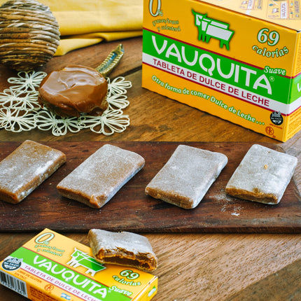 Vauquita Suave barras de dulce de leche Sin TACC, 396 g (Caja de 18 unidades)
