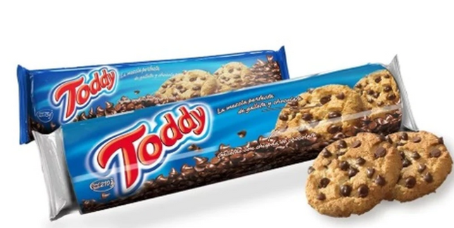 Galletas Toddy manteca con chips de chocolate Pack x3 210 g – Envio internacional