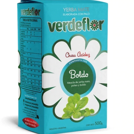 Yerba Mate Verdeflor Boldo 500g – Envío internacional