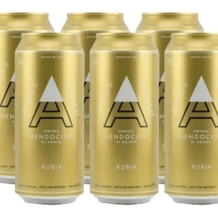 Pack x6 Cerveza Andes Origen Rubia 473 ml – American Pilsner argentina – Envío internacional
