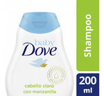 Baby Shampoo Dove Moisture Required Light Hair, 200 ml / 6.76 oz