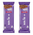 Milka Chocolate with Almonds, 55 g / 1.94 oz (2 units)