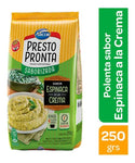 Polenta Sabor Espinaca a la Crema Presto Pronta Sin Tacc, 250 g / 8,81 oz