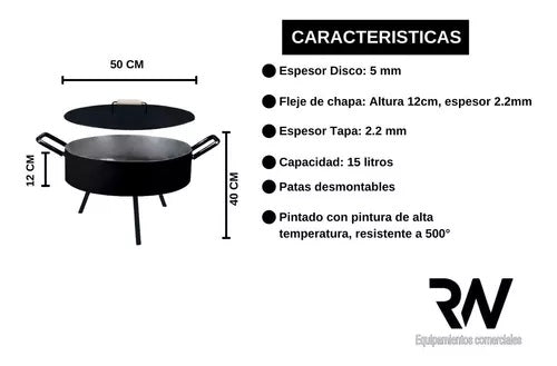 Productos Disco Arado - 50 cm Ø