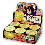 Monedas de Chocolate Piratas Felfort, 5 g / 0,17 oz (Caja de 60 unidad