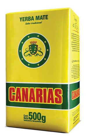 Yerba mate Canarias, 500 g / 17,63 oz (Paquete amarillo)