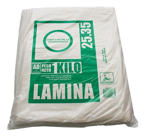 Lamina Folex Separador Fiambre Freezer 25x35, 1 kg / 35,27 oz