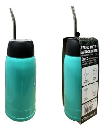 Termo Mate autocebante Plastigar, 500 ml