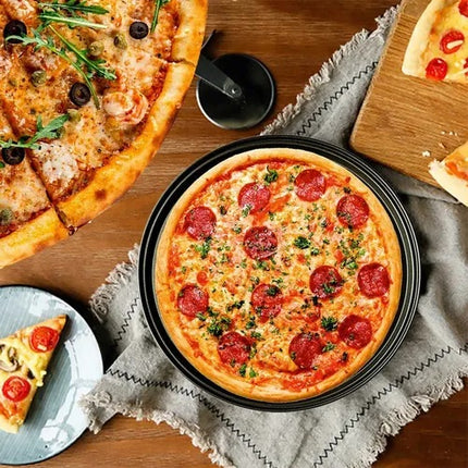 Black Nonstick Roasting Pizza Maker