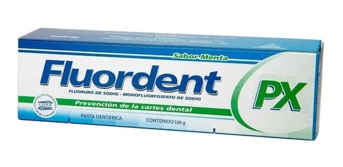 Pasta de dientes Fluordent PX sabor Menta, 120 g / 4,23 oz