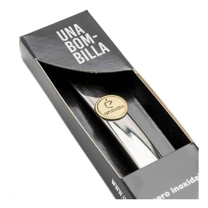 Flat Bulb A Matte Stainless Steel