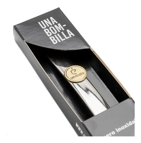 Bombilla plana Un Mate de Acero Inoxidable