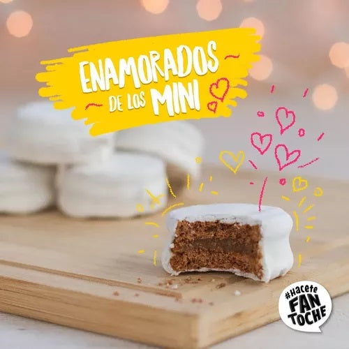 Alfajor Mini Blanco Fantoche, 150 g / 5,29 oz (Paquete de 6)