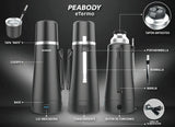 Peabody eTermo Electric Thermos with 2 temperature cut levels (1 Liter)