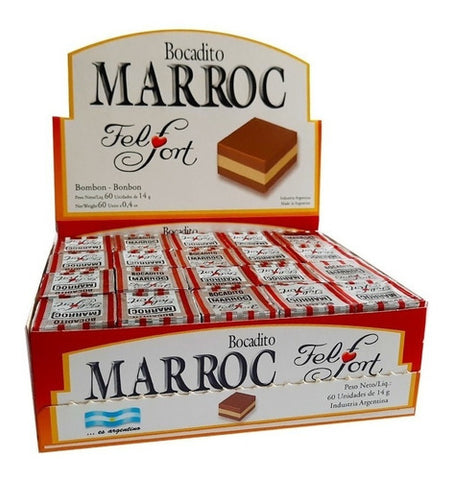 Marroc Felfort Bites, 14 g / 0.49 oz (Box of 60 units)