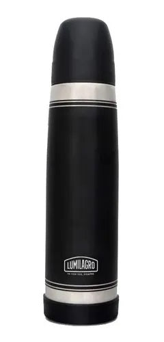 Termo Lumilagro Negro Luminox Original, 1 Litre