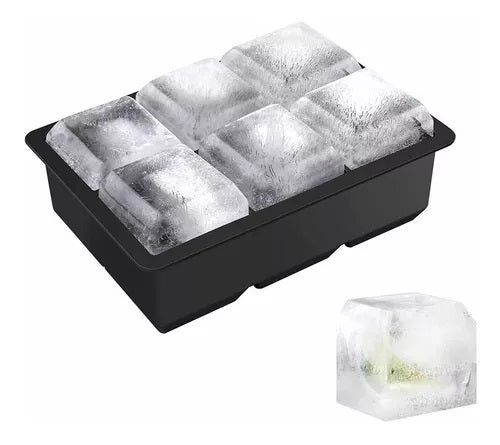 Cubetera de Silicona XXL (8 Cubos)