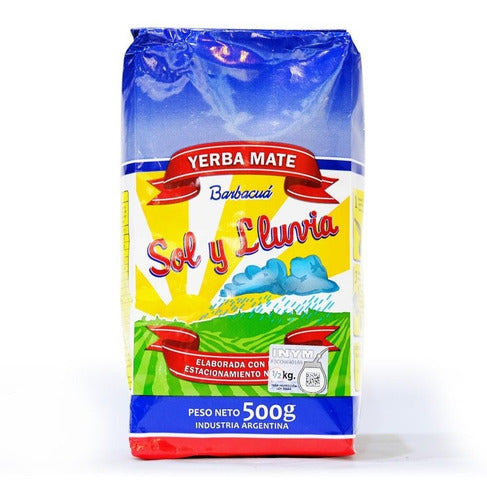 Yerba mate Barbacuà Sol y Lluvia, 500 g / 17.63 oz