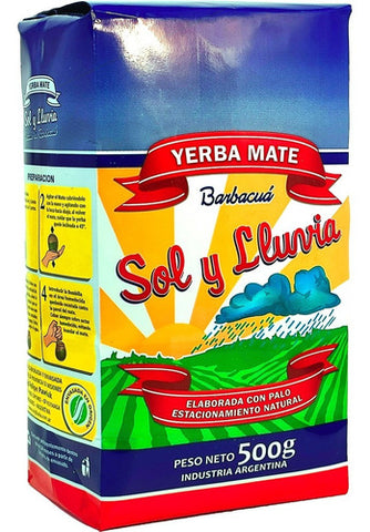 Yerba mate Barbacuà Sol y Lluvia, 500 g / 17.63 oz