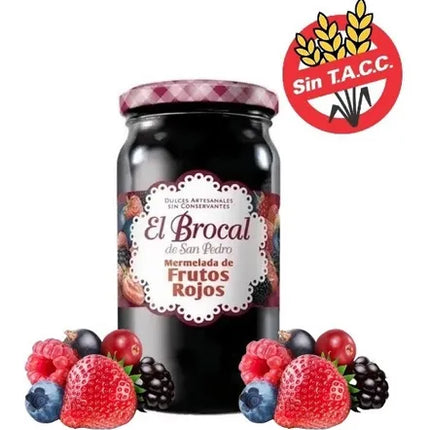 Red Fruit Jam Without TACC Brocal de San Pedro, 420 g / 14.81 oz