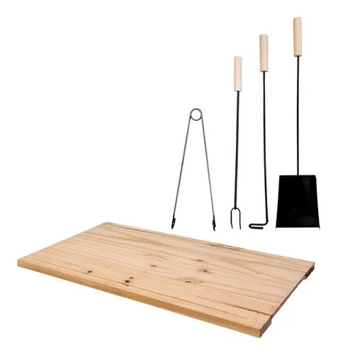 Kit de Asado para parrilla Accesorios x5