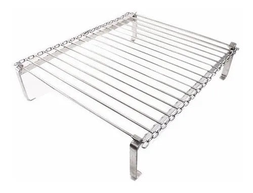 Parrilla Plegable Portatil de Camping enrollable con funda