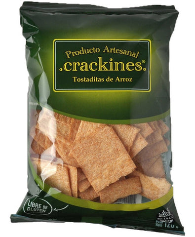 Tostaditas de Arroz Crackines, 120 g / 4,23 oz