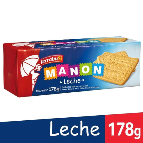 Manon Milk Cookies TerrabuSi, 178 g / 6.27 oz
