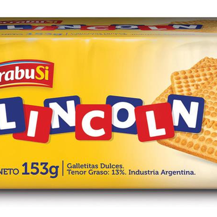 Galletitas Lincoln Clasicas 153 g – Envio internacional