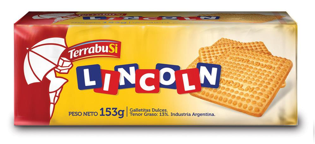 Galletitas Lincoln Clasicas 153 g – Envio internacional