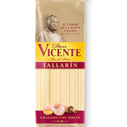 Fideos Tallarín al Huevo Don Vicente, 500 g / 17,63 oz