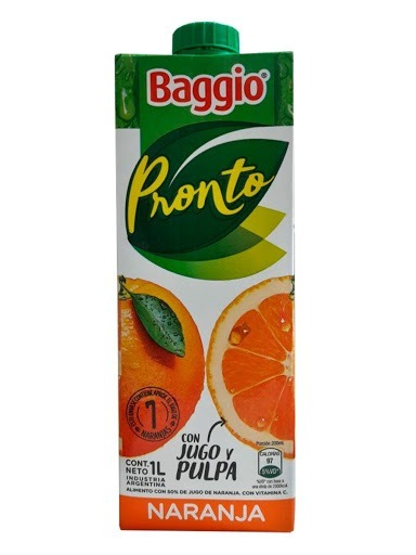 COMBO # 1 Campari x 750 cc +1 Baggio Pronto Naranja X 1 L – Sakote a Casa