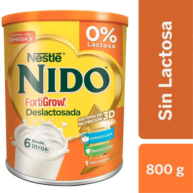 Nestle FortiGrow Lactose-Free Nido Milk Powder, 800 g / 28.21 oz (Can)