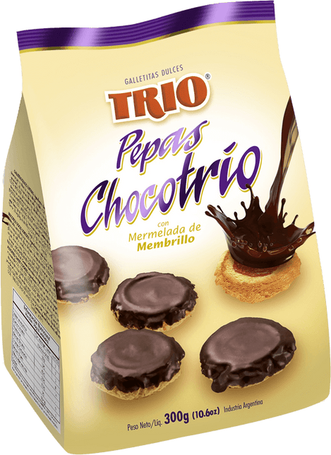 Pepas Chocotrio Trio 180 g – Envio internacional