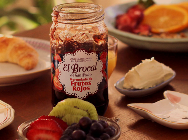 Mermelada de Frutos Rojos Sin TACC Brocal de San Pedro, 420 g / 14,81 oz