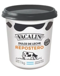 Vacalín Dulce de Leche Repostero Ideal para pastelería, 40 Kg / 88 lb (40 potes plásticos de 1 kg c/u)