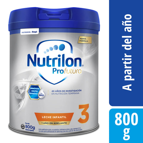 Powdered formula milk Nutricia Bagó Nutrilon 3 Profutura Nueva Formula, 800 g / 28.21 oz (Can)
