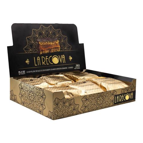 Chocolate Alfajores with Dulce de Leche, La Recova, 65 g (box of 12)