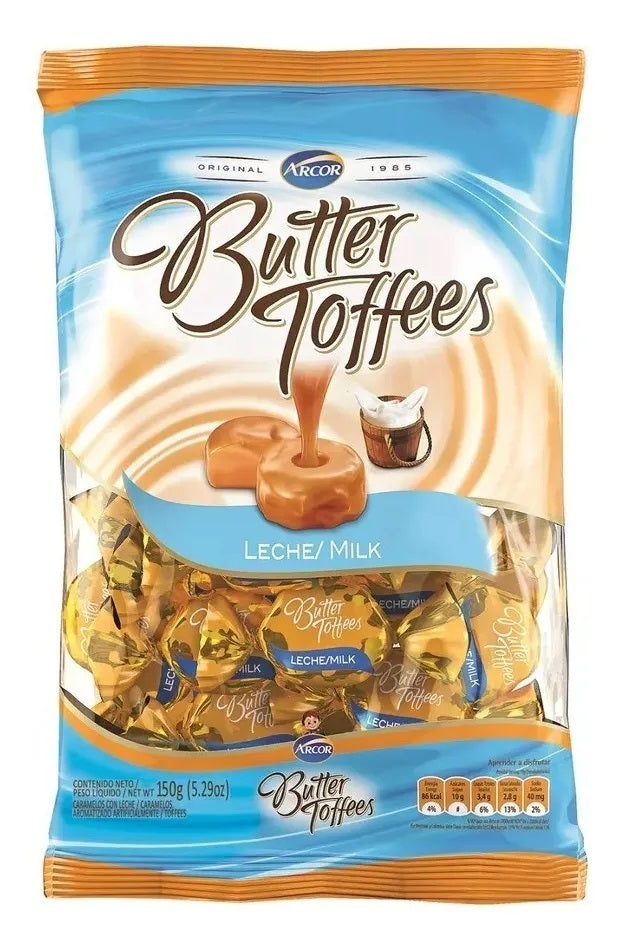 Arcor Butter Toffees Chocolate Pouch, 600 G