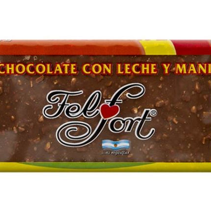 Milk Chocolate and Felfort Peanuts, 75 g / 2.64 oz
