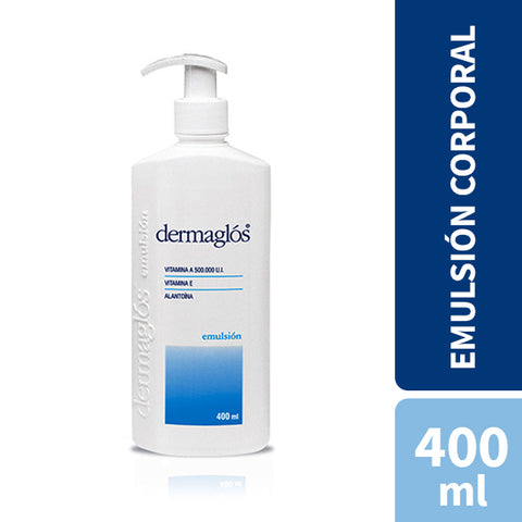 Crema Emulsión Terapéutica Vitamina A Dermaglos, 400 g / 14,10 oz