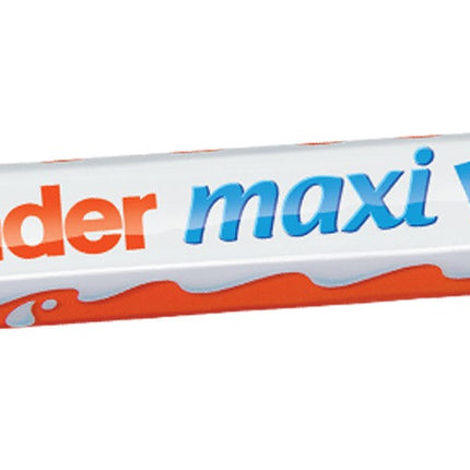 Kinder Maxi chocolate bars, 21 g / 0.74 oz (Box of 10 units)