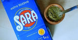 Yerba Mate Extra Mild Sara Without TACC, 1 kg / 35.27 oz (Blue Package)