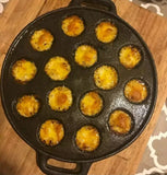 Cast iron grill pan (15 cavities)