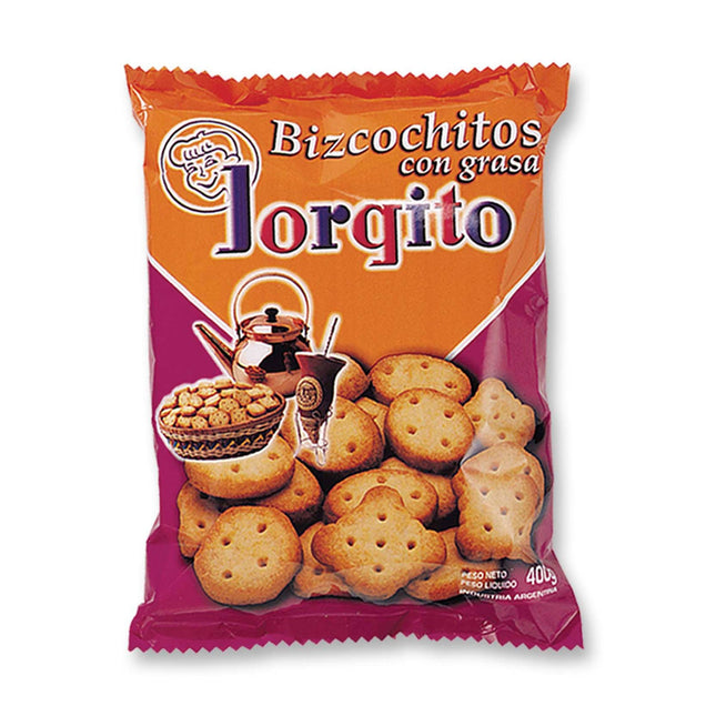 Bizcochos de Grasa Jorgito Pack x3 400 g – Envío internacional