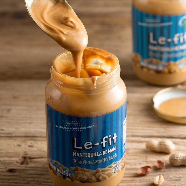 Mantequilla de maní Le-fit, 380 g / 13,40 oz