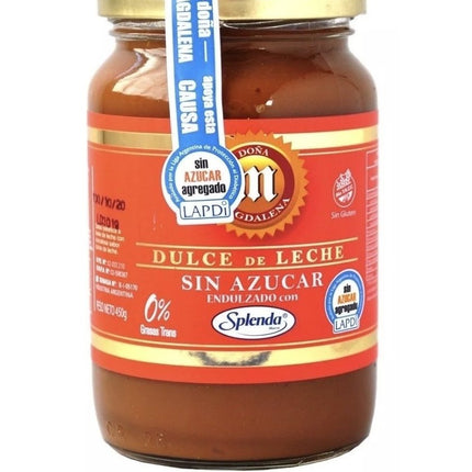 Dulce de leche endulzado con Splenda Doña Magdalena, 400 g / 14,10 oz