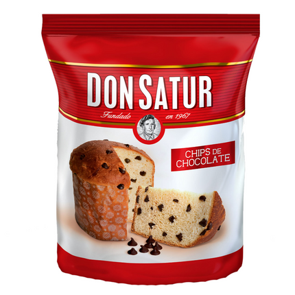Sweet Bread with Don Satur Chocolate Chips, 400 g / 14.10 oz