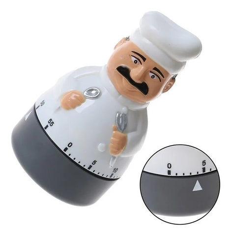 Manual Chef Cook Timer, 60 Minutes
